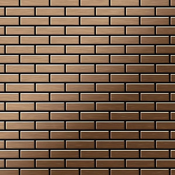ALLOY Mosaik Fliese Massiv Metall Titan Gebürstet Kupfer 1,6mm Stark Pk-ti- günstig online kaufen