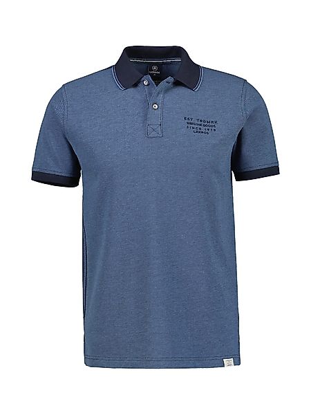 LERROS Poloshirt "LERROS Poloshirt in Melange Optik" günstig online kaufen