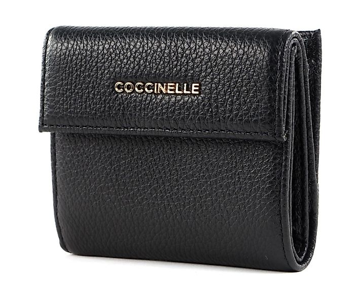 COCCINELLE Geldbörse Metallic Soft, aus echtem günstig online kaufen
