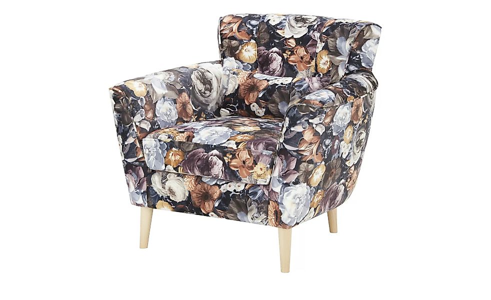 switch Sessel mit Blumendekor  Teddy - mehrfarbig - 87 cm - 82 cm - 83 cm - günstig online kaufen