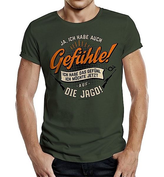 RAHMENLOS® T-Shirt für Jäger "Ich habe das Gefühl, ich möchte jetzt auf die günstig online kaufen