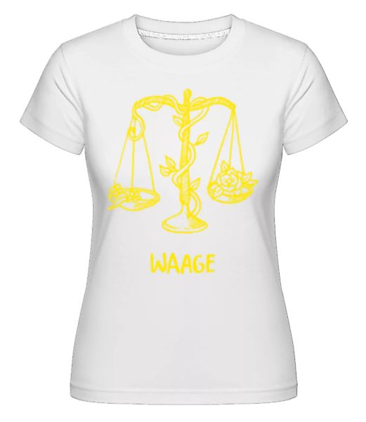 Kritzel Stil Sternzeichen Waage · Shirtinator Frauen T-Shirt günstig online kaufen
