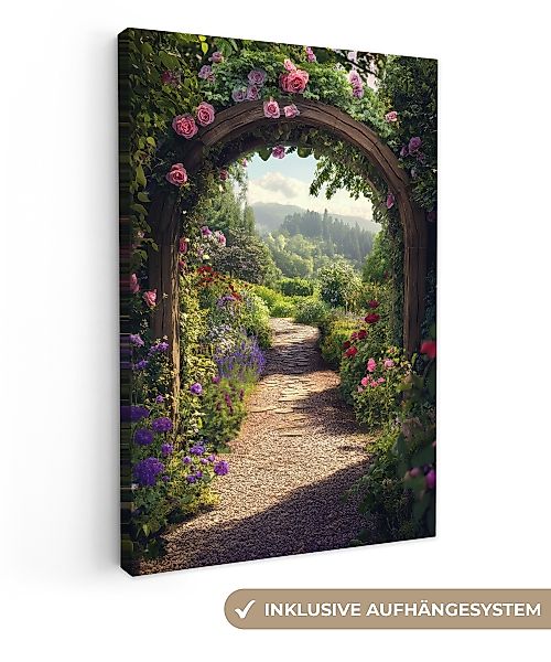 OneMillionCanvasses® Leinwandbild Ausblick - Landschaft - günstig online kaufen