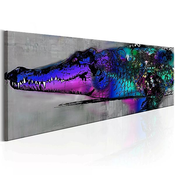 Wandbild - Blue Alligator günstig online kaufen