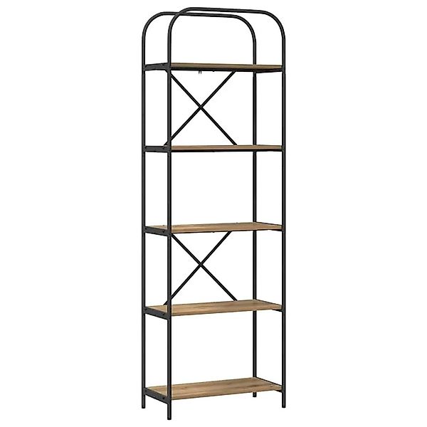 vidaXL Bücherregal Artisan-Eiche 60 x 30 x 183 cm Holzwerkstoff 879856 günstig online kaufen