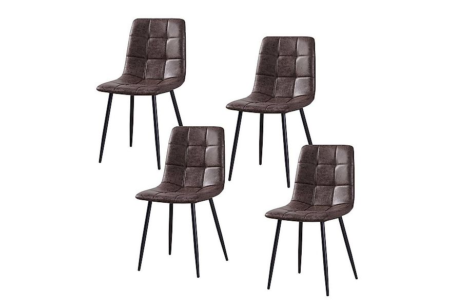 HTI-Living Esszimmerstuhl Stuhl Mesa Antikbraun (Set, 4 St), Esszimmerstuhl günstig online kaufen