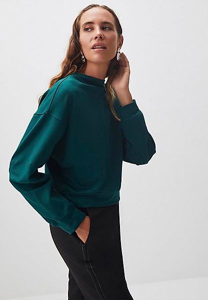 Jimmy Key Sweatshirt Lässiges Sweatshirt mit halblangem Rollkragen und lang günstig online kaufen