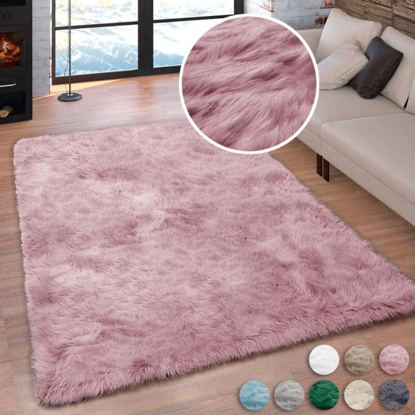 my home Hochflor-Teppich Valeria, Fellteppich, kuschelig, günstig online kaufen