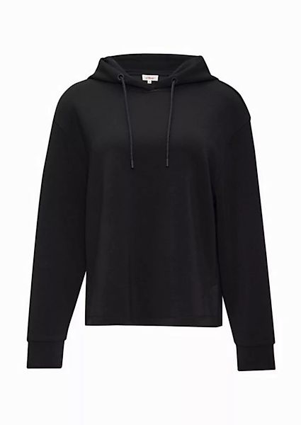 s.Oliver Sweatshirt Scuba (1-tlg) Kapuze, Kordel, Relaxed Fit günstig online kaufen