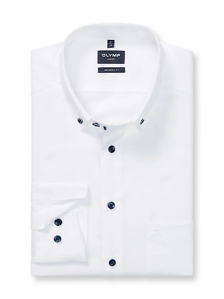 OLYMP Langarmhemd "Luxor modern fit" modern fit, Businesshemd, Button-down- günstig online kaufen