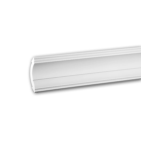 PROFHOME 150101 Eckleiste aus Polyurethan Deckenleiste Stuckleiste 2 m 200 günstig online kaufen
