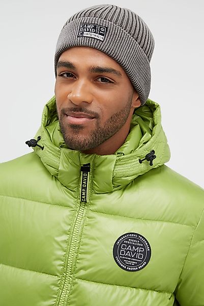 CAMP DAVID Strickmütze aus Baumwolle günstig online kaufen