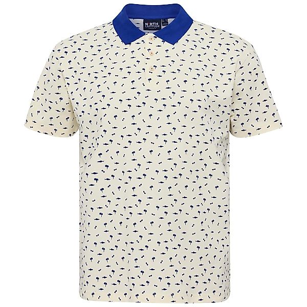 North Poloshirt mit Stretch Farbe cremeweiß Größe: 6XL günstig online kaufen