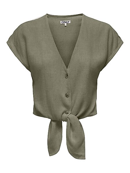 ONLY Blusenshirt Cropped Shirt Bluse mit günstig online kaufen