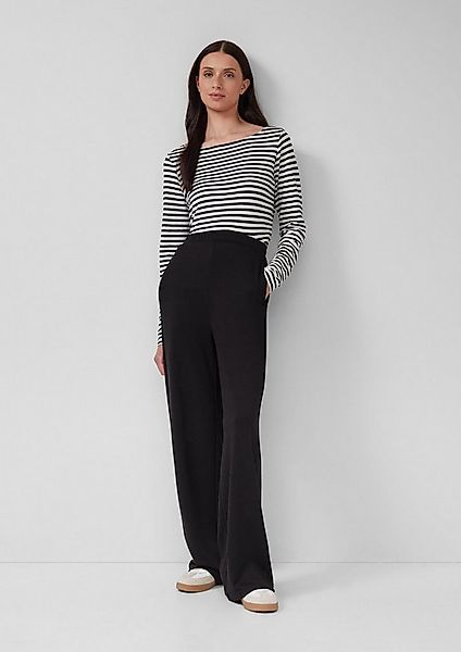 s.Oliver Chinos Hose Scuba-Jogpants mit Wide Leg und Elastikbund günstig online kaufen