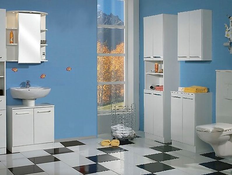 Saphir Badmöbel-Set »Quickset 335 5-teilig, Waschbeckenunterschrank mit LED günstig online kaufen