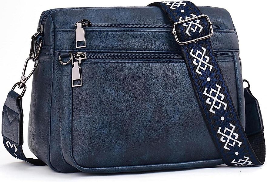 LuxusKollektion Umhängetasche Damen Umhängetasche Mittelgroß Leder günstig online kaufen