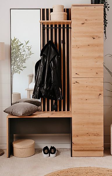 Furn.Design Kompaktgarderobe Madem (Garderobe in Artisan günstig online kaufen