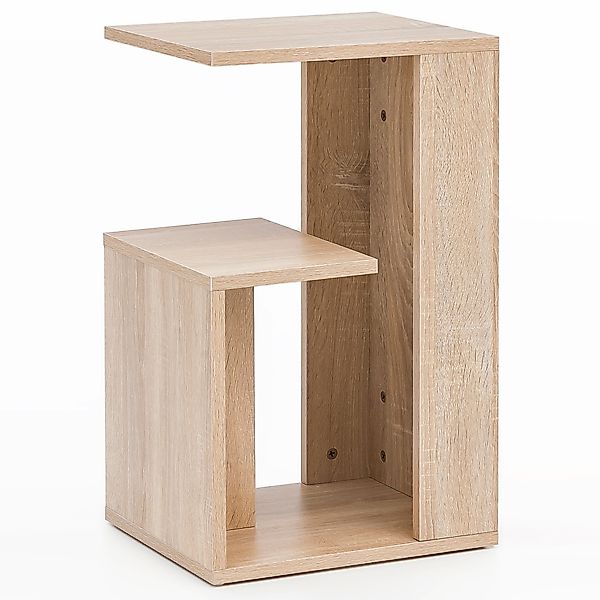 FINEBUY Beistelltisch SuVa13503_1 (35x29,5x60cm Holz Sonoma, günstig online kaufen
