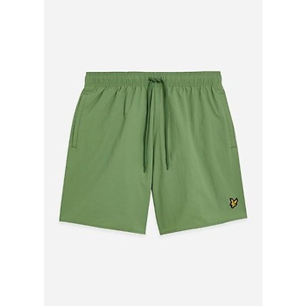 Lyle & Scott  Badeshorts Plain swimshort - smoke green günstig online kaufen