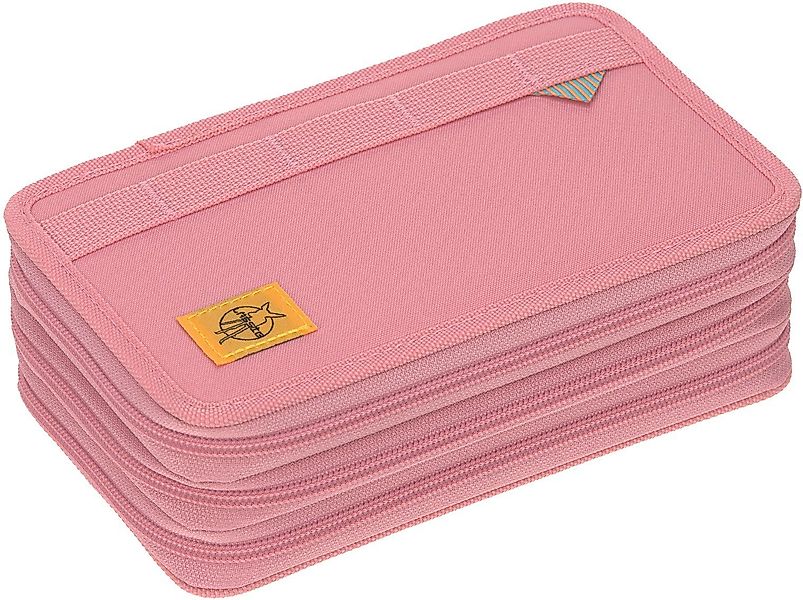 LÄSSIG Federmäppchen Unique, Triple, Pink, Dreifach günstig online kaufen