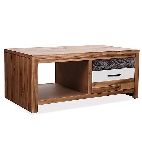 vidaXL Couchtisch Massivholz Akazie 90x50x37,5 cm 246043 günstig online kaufen