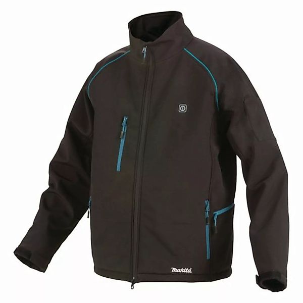Makita Softshelljacke DCJ205ZS Full Größe S - Beheizbare Jacke - schwarz günstig online kaufen