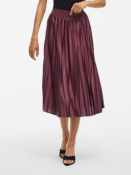 Vila Plisseerock VINITBAN SKIRT - NOOS Materialmix günstig online kaufen