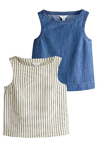 The Set Blusentop The Set Denim-Oberteile, günstig online kaufen