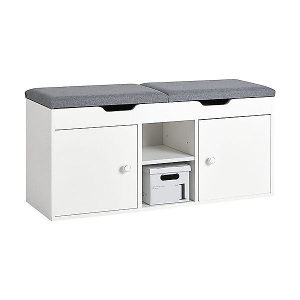 SoBuy Schuhbank FSR96, Schuhschrank schmal, Schuhregal günstig online kaufen