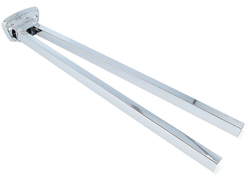 tecuro Handtuchhalter Handtuchhalter - 2-armig - Messing verchromt, Bauläng günstig online kaufen