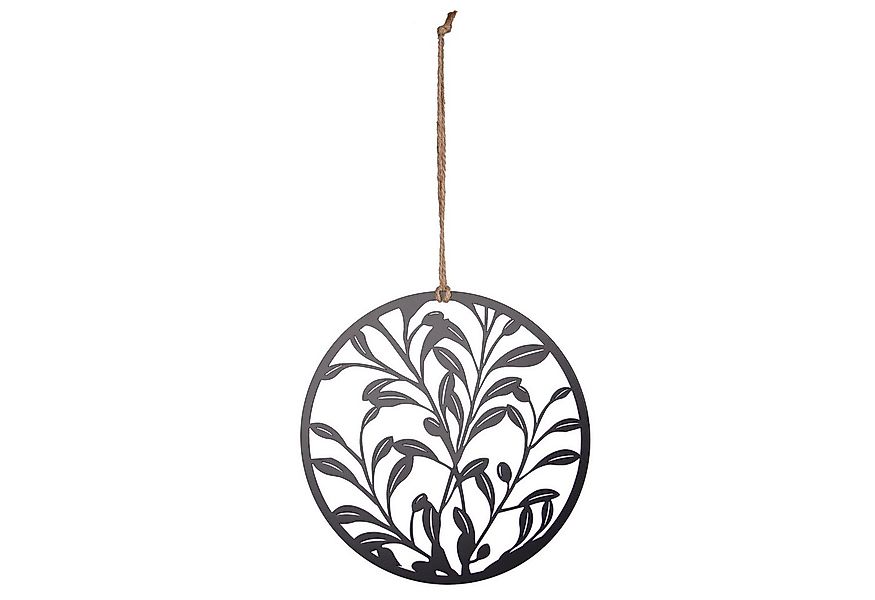 UNUS HOME Wanddekoobjekt Aufhänger Olivenblätter (25cm), Hängedeko Wanddeko günstig online kaufen