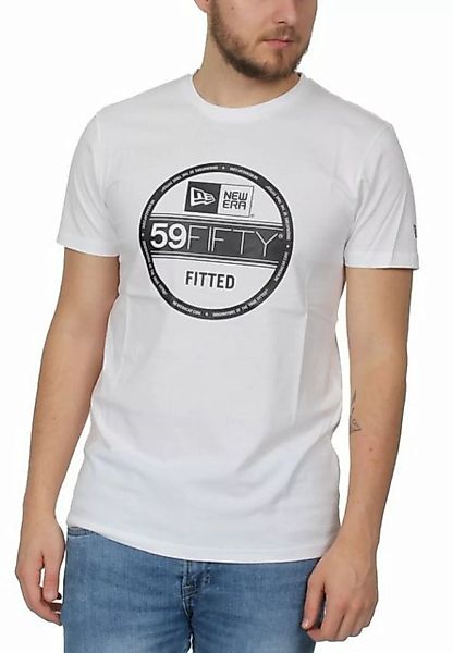 New Era T-Shirt New Era NE Estl Visor Sticker Tee Herren NE LOGO Weiß günstig online kaufen