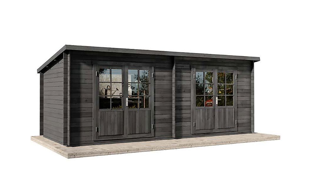 Alpholz Gartenhaus Holz Maria Twin, BxT: günstig online kaufen