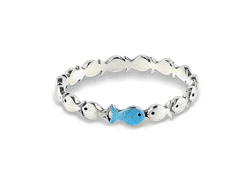 Villa Sorgenfrei Schmuckmanufaktur Silberring Gegen den Strom. Zarter schma günstig online kaufen