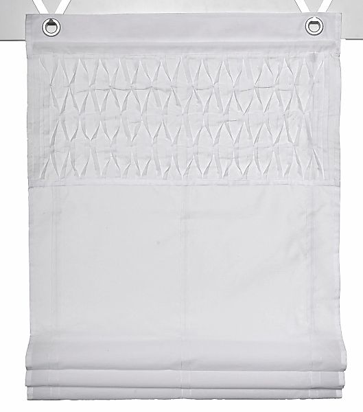 Kutti Raffrollo "Tuck Kessy" mit Hakenaufhängung ohne Bohren freihängend we günstig online kaufen