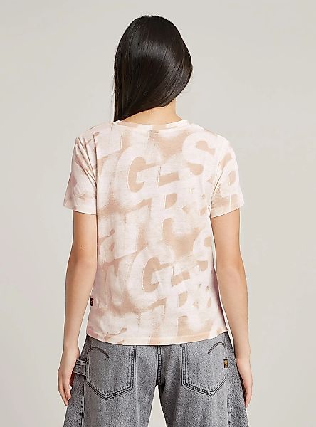 G-STAR T-Shirt "Sprayed Letters T-Shirt" günstig online kaufen