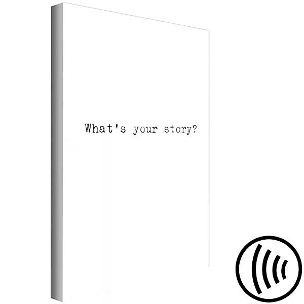 Wandbild What's Your Story? (1 Part) Vertical XXL günstig online kaufen