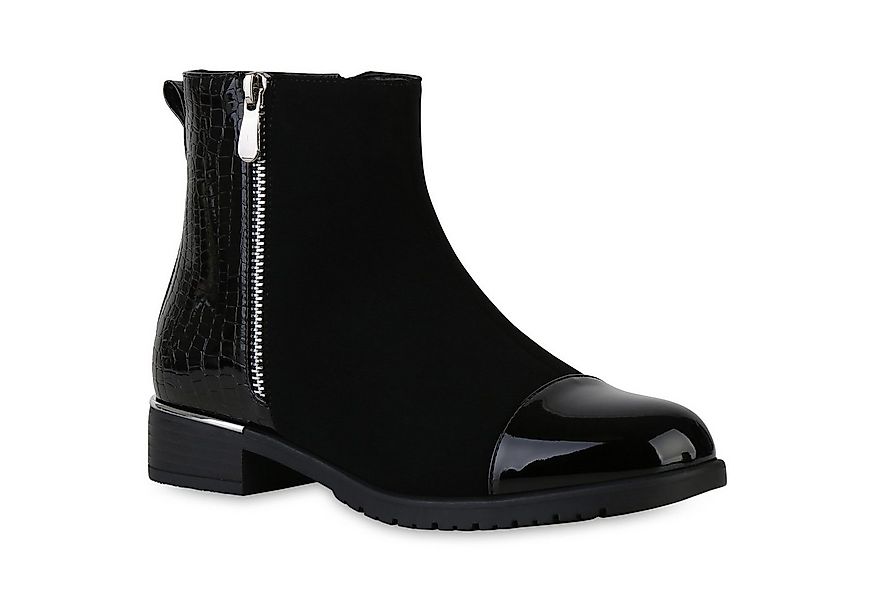 VAN HILL 840501 Stiefelette Damen Leicht Gefütterte Klassische Stiefeletten günstig online kaufen