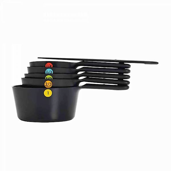OXO Good Grips Messbecher Kunststoff 6 Stk. tlg. 6-teilig, inkl. Schaber zu günstig online kaufen