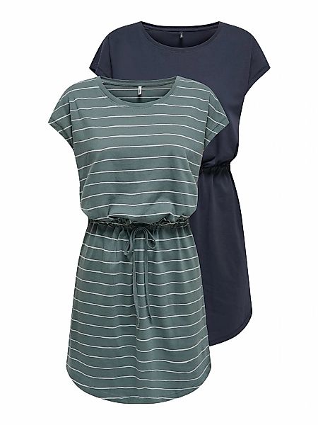 ONLY Shirtkleid "ONLMAY LIFE S/S DRESS 2 PACK CS JRS", (2er-Pack), Sommerkl günstig online kaufen