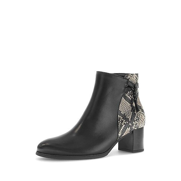 Gabor Elegante Stiefelette Materialmix Leder Stiefelette günstig online kaufen