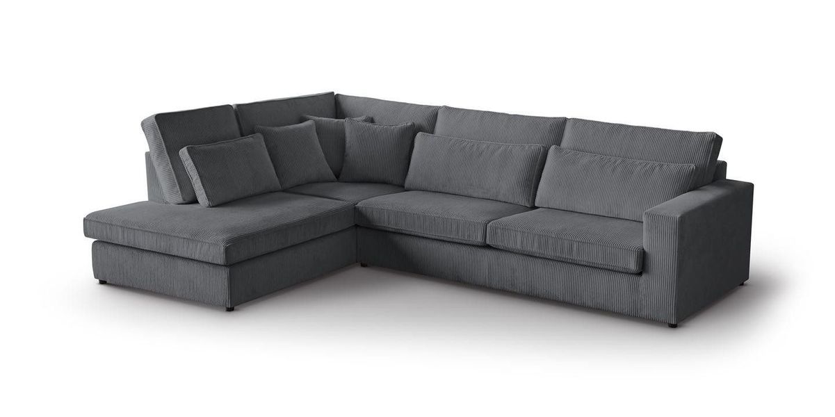 Beautysofa Ecksofa mit dekorativen Kissen PARMA, günstig online kaufen