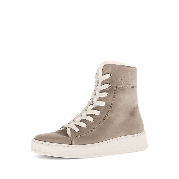 Gabor Sneaker "Sneaker high Materialmix Leder/Lederimitat" günstig online kaufen