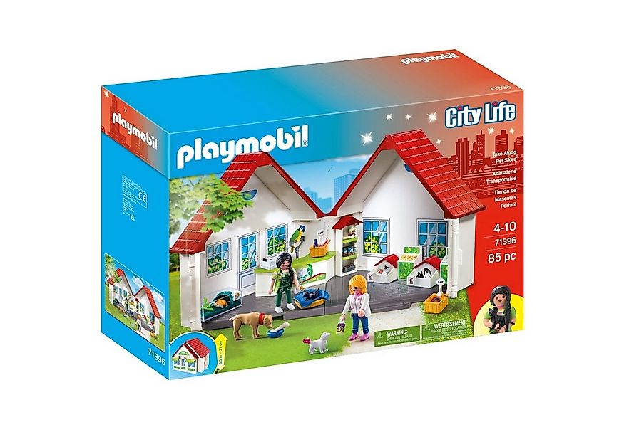 Playmobil® 71396 Mein Mitnehm Tiershop Konstruktions-Spielset günstig online kaufen