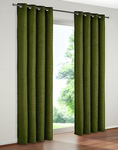Wirth Vorhang "Holmsund 288g/qm" Ösen 1 Stk. tlg. günstig online kaufen