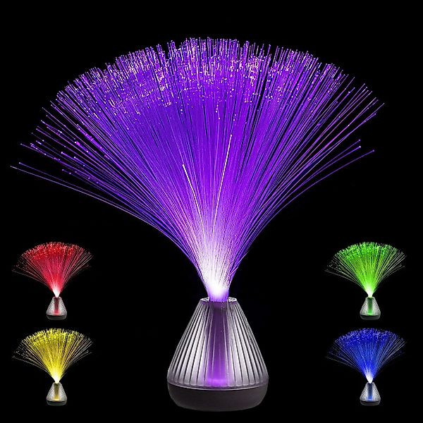 SATISFIRE LED Dekolicht LED Glasfaserlampe FIBER günstig online kaufen