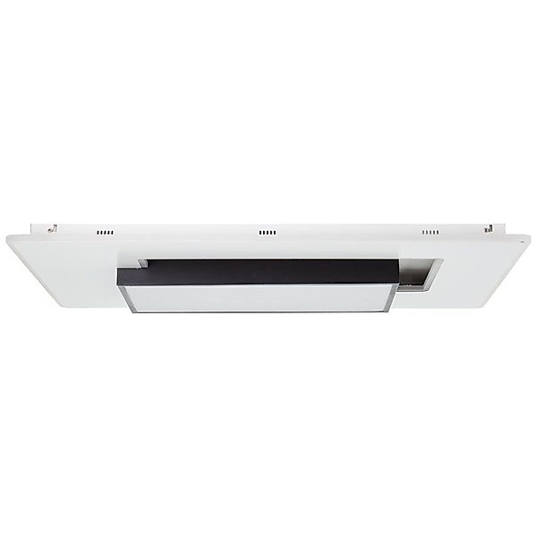 LED Deckenleuchte Hutson in Weiß und Schwarz 3x 20W 6800lm günstig online kaufen