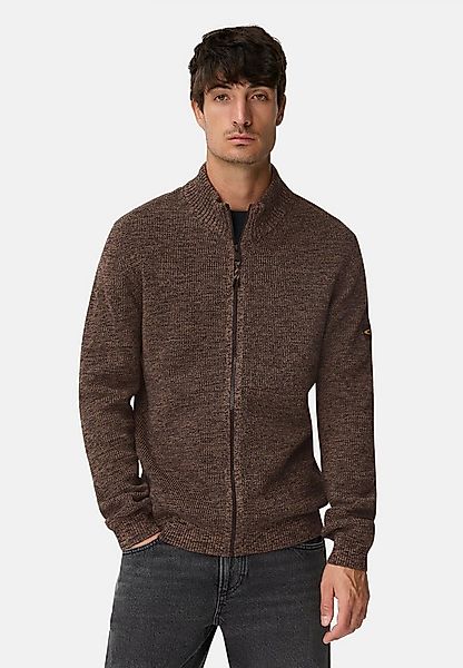 camel active Strickjacke Strickjacke aus einem soften Baumwollmix Langarm S günstig online kaufen