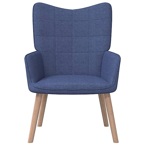 vidaXL Relaxsessel Blau Stoff Modell 4 günstig online kaufen